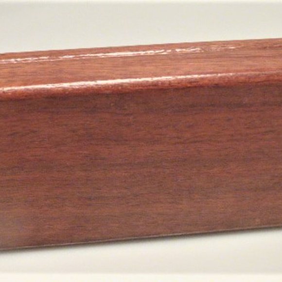 Antique WOOD BOX Berminghan Construction Ltd. Vintage Wood Box Storage Box - Picture 5 of 5